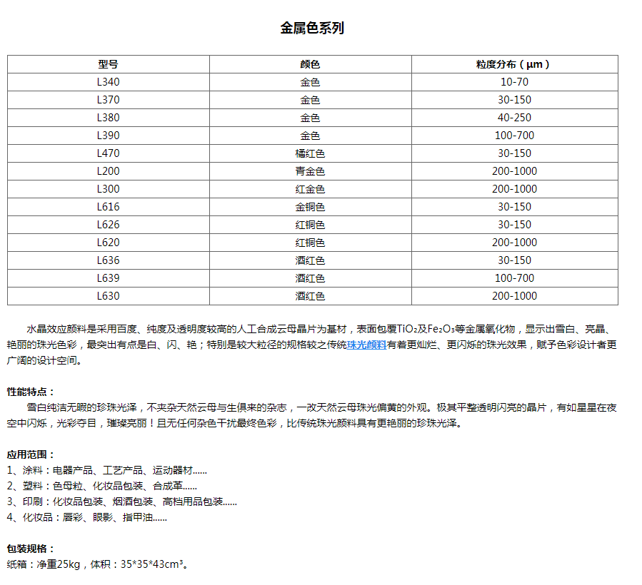 金屬色系列(圖1)